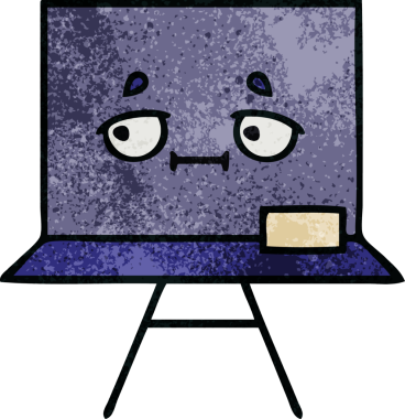 Bir insan tarafından çizilmiş eski grunge desen karikatürü.