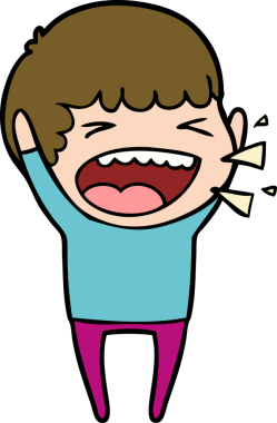 Bir insan tarafından çizilmiş gülen adam.