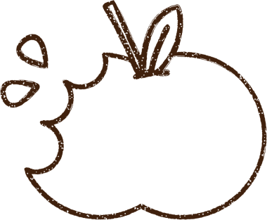 Elma Kömürü Bir insan tarafından çizilmiş