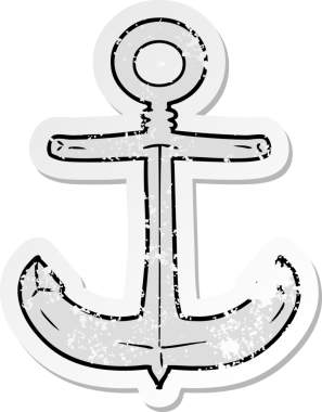 Bir insan tarafından çizilmiş karikatür demiri.