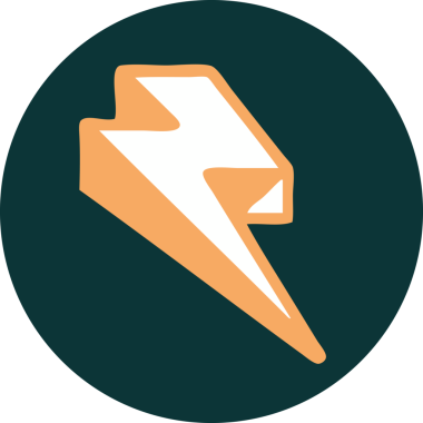 Bir insanın çizdiği yıldırımın ikonik dövme şekli