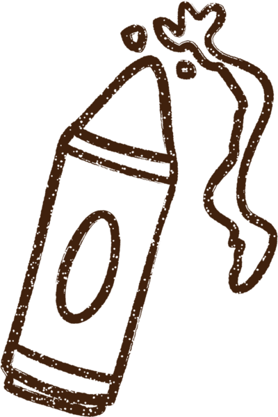 Bir insan tarafından çizilen Boya Kalemi Kömürü