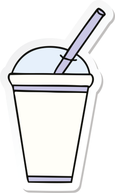 Bir insan tarafından çizilmiş garip bir el çıkartması.