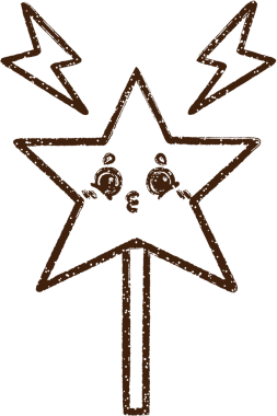 Sihirli Asa Kömür Bir insan tarafından çizilmiş