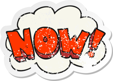 Geriye dönük sıkıntılı bir çizgi film çıkartması şimdi bir insan tarafından çizilmiş.