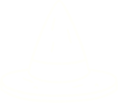 Bir insan tarafından çizilmiş Sivri Şapka Tebeşiri