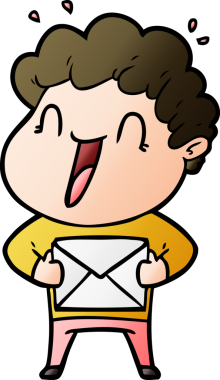 Bir insan tarafından çizilmiş mutlu bir adam.