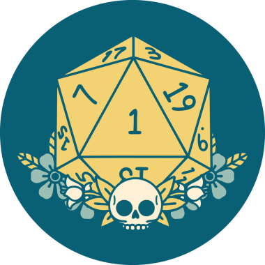 Retro Dövme Tarzı Doğal Zarlar Bir insan tarafından çizilmiş çiçek elementleri ile yuvarlanır