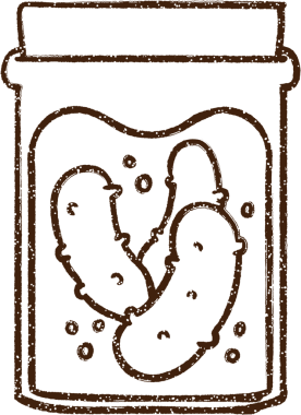 Bir insan tarafından çizilmiş Turşu Kömürü