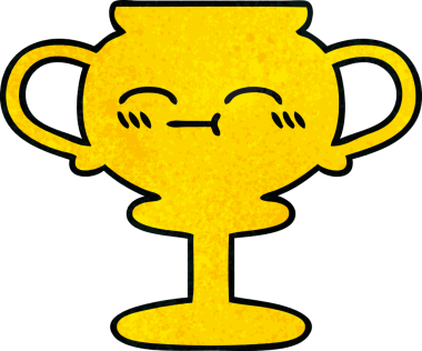 Bir insan tarafından çizilmiş eski grunge desenli bir kupa.