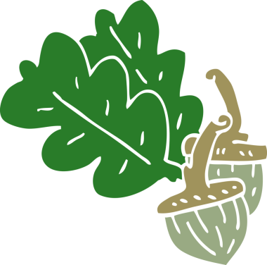 Bir insan tarafından çizilmiş karikatür palamudu.