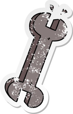 Bir insan tarafından çizilmiş garip bir el çizgi film anahtarının sıkıntılı çıkartması.