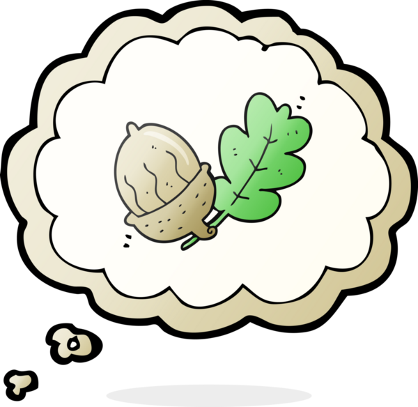 Bir insan tarafından çizilmiş serbest çizim balon palamutu.