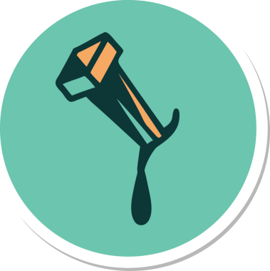 Bir insan tarafından çizilmiş el çizimi karikatür