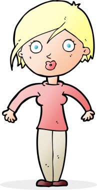 Bir insan tarafından çizilmiş bir karikatür.