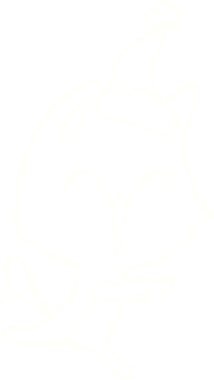 Bir insan tarafından çizilmiş Noel Kedisi Tebeşiri