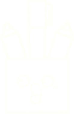 Bir insan tarafından çizilen Sanat Malzemeleri Tebeşiri