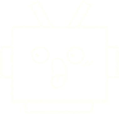 Bir insan tarafından çizilen Robot Kafa Tebeşiri