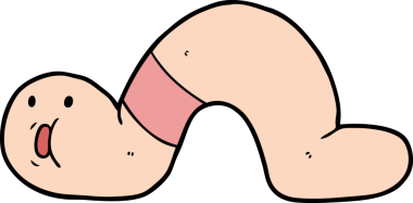 Bir insan tarafından çizilmiş bir karikatür.