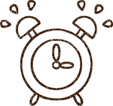 Bir insan tarafından çizilen Çalan Alarm Kömürü Çizimi