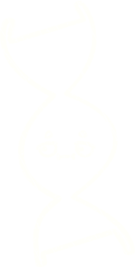 Bir insan tarafından çizilen DNA Strand Tebeşiri