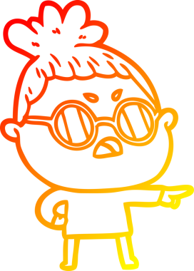 Bir insan tarafından çizilmiş kızgın bir karikatür çizimi.