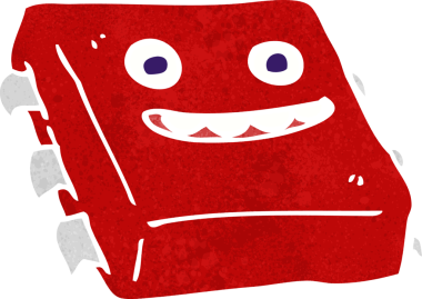 bir insan tarafından çizilmiş bilgisayar çipi