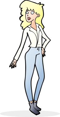 Bir insan tarafından çizilmiş güzel bir kadın.