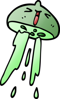 Bir insan tarafından çizilmiş karalama narenciye meyvesi.