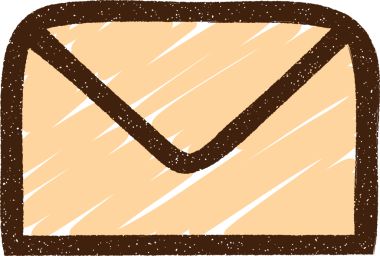 Bir insan tarafından çizilmiş Posta Sembol Tebeşiri