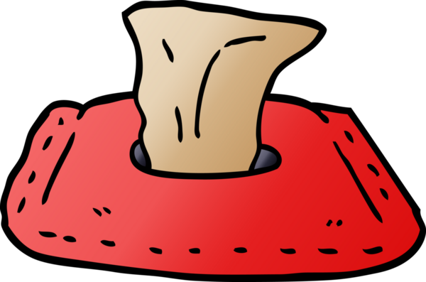 Bir insan tarafından çizilmiş tuvalet kağıdı karalaması.