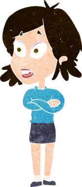 Bir insan tarafından çizilmiş bir karikatür.