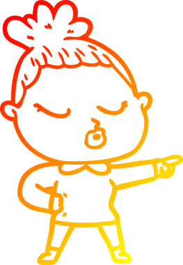 Bir insan tarafından çizilmiş, karikatür çizimi.