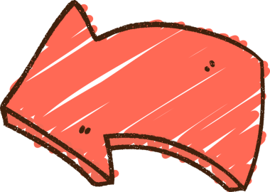 Bir insan tarafından çizilen Yön Oku Tebeşiri