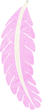 bir insan tarafından çizilmiş karikatür tüyü