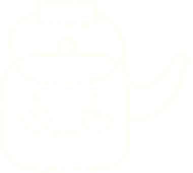 Bir insan tarafından çizilen Kettle Tebeşiri