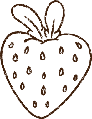 Bir insan tarafından çizilmiş Çilek Kömürü