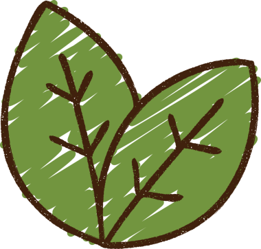 Bir insan tarafından çizilen Yaprak Tebeşiri