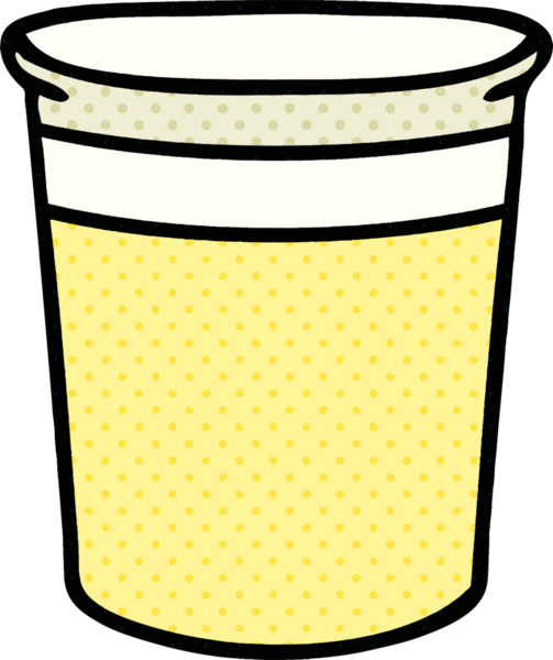 Bir insan tarafından çizilmiş çizgi roman tarzı tuhaf bitki saksısı.