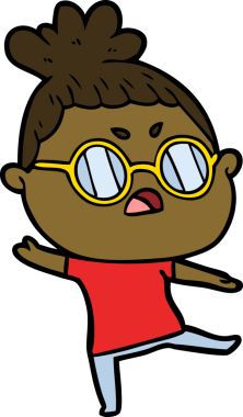 Bir insan tarafından çizilmiş bir karikatür.