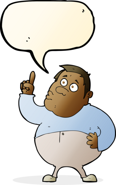 Çizgi filmci bir insan tarafından çizilmiş konuşma balonuyla soru soruyor.