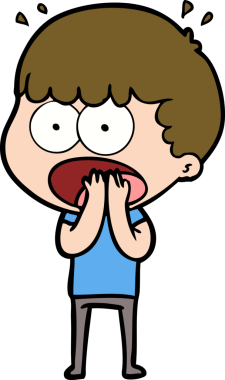 Bir insan tarafından çizilmiş bir karikatür.