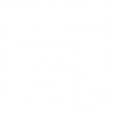 Bir insan tarafından çizilmiş Sertifika Tebeşiri