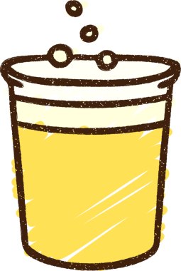 Bir insan tarafından çizilen Bira İnce Tebeşir Çizimi