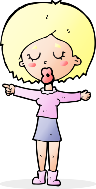 Bir insan tarafından çizilmiş bir karikatür.