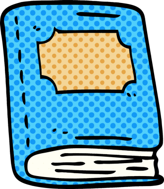 Bir insan tarafından çizilmiş karalama kitabı.