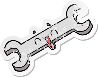 Bir insan tarafından çizilmiş bir çizgi filmin sıkıntılı çıkartması.