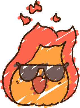 Bir insan tarafından çizilen Serin Ateş Tebeşiri