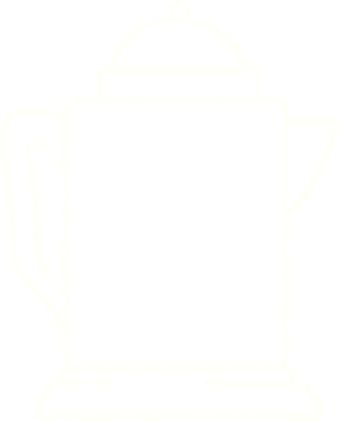 Bir insan tarafından çizilen Kahve Kazanı Tebeşiri