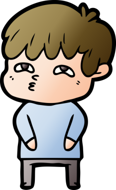 Bir insan tarafından çizilmiş garip bir adam.